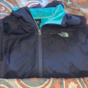 the north face purple water repellent jacket
